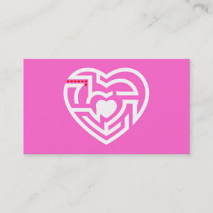 Tarjeta De Visita labrynth de amor