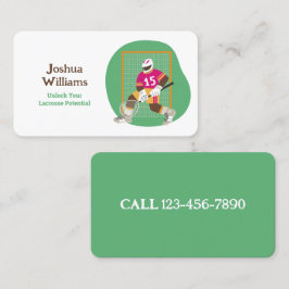 Tarjeta De Visita Lacrosse