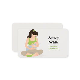 Tarjeta De Visita Lactancia Consultora Lactancia Materna