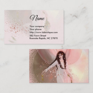 Tarjeta De Visita Lady Angel Business Card