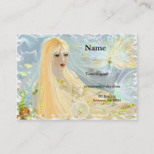 Tarjeta De Visita Lady Autumn