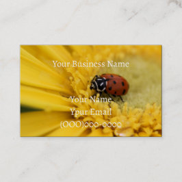 Tarjeta De Visita Lady bug