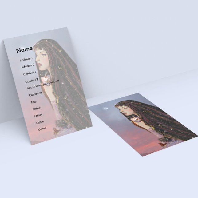 Tarjeta de visita Lady Dusk (Subido por el creador)