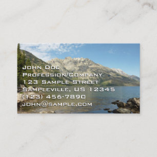 Tarjeta De Visita Lago Jenny