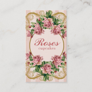 Tarjeta de visita lamentable de los rosas del