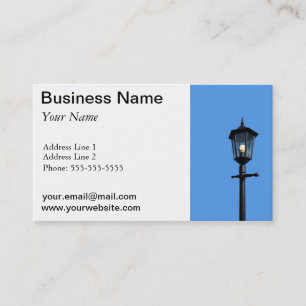 Tarjeta De Visita Lamppost
