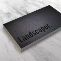 Landscaping Service Textura oscura profesional