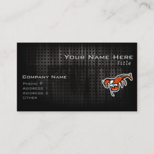 Tarjeta De Visita Langosta del Grunge