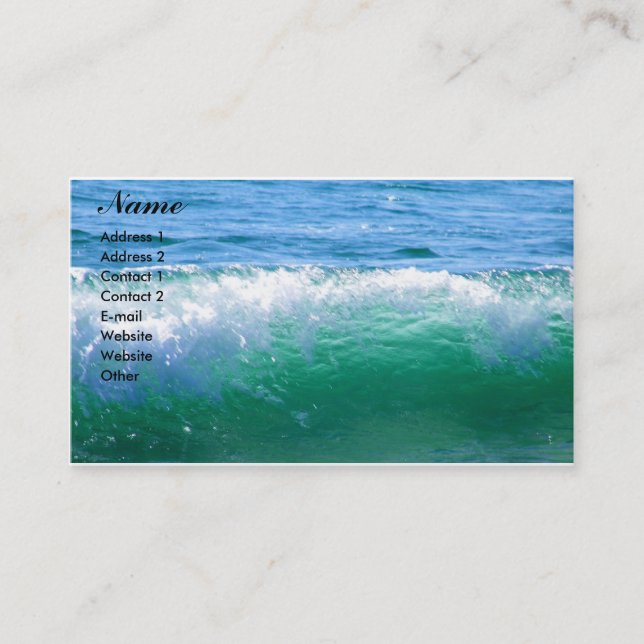 Tarjeta De Visita Lanza con esto_ (Anverso)