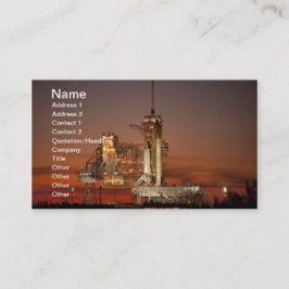 Tarjeta De Visita Lanzamiento del transbordador espacial Atlantis NA