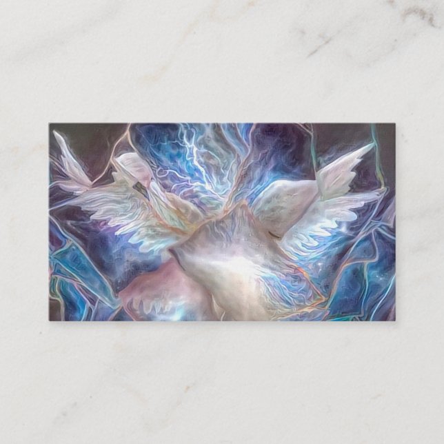Tarjeta De Visita Las alas del ángel (Anverso)