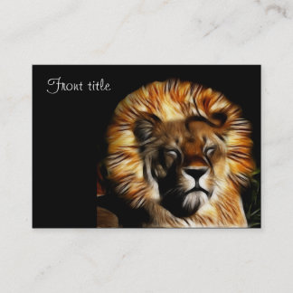 Tarjeta De Visita Las Duelas De Los Leones
