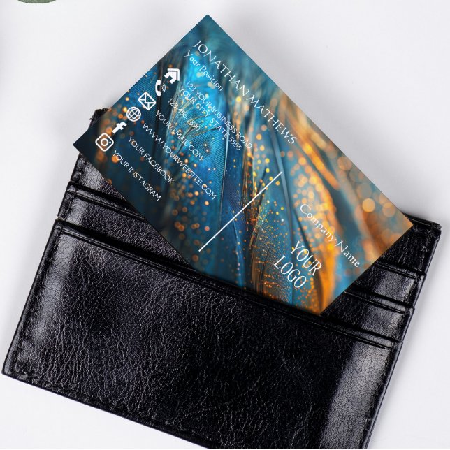 Tarjeta De Visita Las plumas modernas I 1 (Subido por el creador)