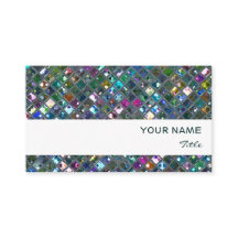 Las tejas 2 multicolores del Glitz imprimen la