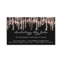 Láscaras después del cuidado Rosa Instrucciones Dr