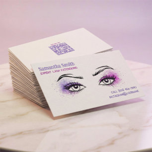 Tarjeta De Visita 💋 Lash Brow Tech Thick Premium Texturizado