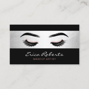 Tarjeta De Visita Latigazos modernos del artista de maquillaje