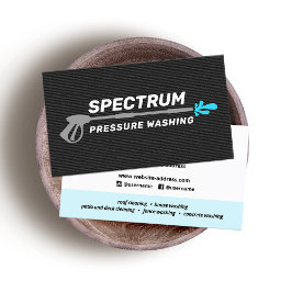 Tarjeta De Visita Lavado de presión de energía lavado lavado de oro 