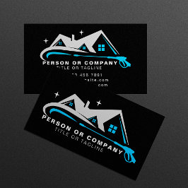 Tarjeta De Visita Lavado de presión de limpieza del capó del lavapar