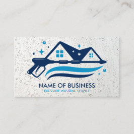 Tarjeta De Visita Lavado de presión Lavado de corriente Lavado de ag