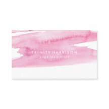 Lavado rosado moderno de la acuarela