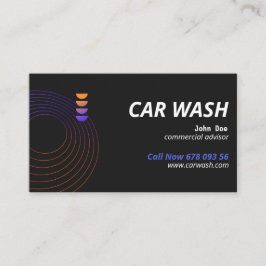 Tarjeta De Visita Lavado y desconexión profesional de coches - Lavad