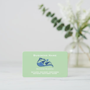 Tarjeta De Visita Lavadora a presión personalizada lavado de potenci