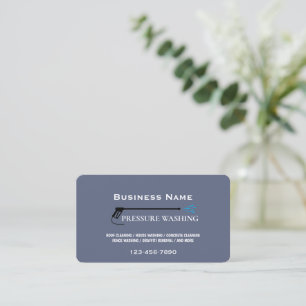 Tarjeta De Visita Lavadora a presión personalizada lavado de potenci