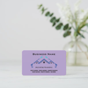 Tarjeta De Visita Lavadora a presión personalizada lavado de potenci