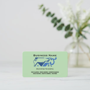 Tarjeta De Visita Lavadora a presión personalizada lavado de potenci