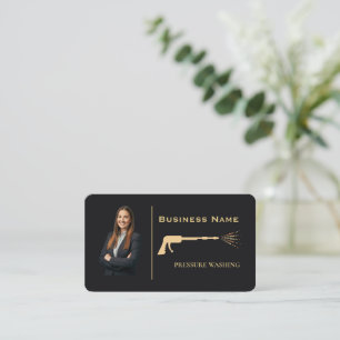 Tarjeta De Visita Lavadora a presión personalizada lavado de potenci