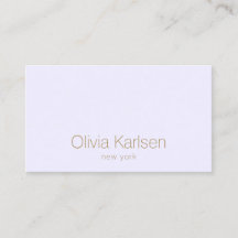 Lavanda moderna profesional simple