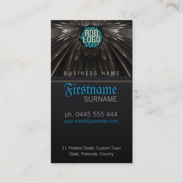 Tarjeta De Visita Laviano Feathers Business Card (Anverso)
