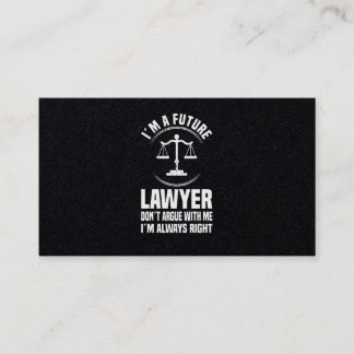 Tarjeta De Visita Law Student