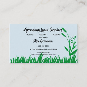 Tarjeta De Visita Lawn and Garden Services