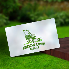 Tarjeta De Visita Lawn care and Gardening
