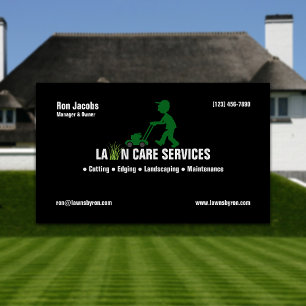 Tarjeta De Visita Lawn Care Company