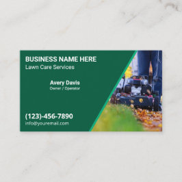 Tarjeta De Visita Lawn Care Landscaping Mowing Yard Work Grass