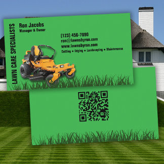 Tarjeta De Visita Lawn Care Specialist