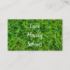Tarjeta De Visita Lawn Mowing