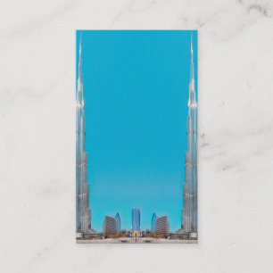 Tarjeta De Visita ldp BURJ KHALIFA - Dubai -