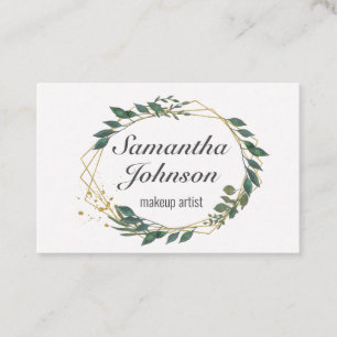 Tarjeta De Visita Leafy love