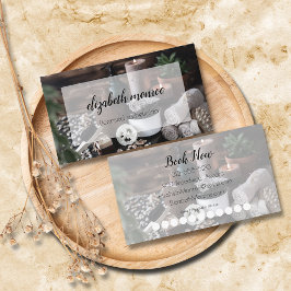 Tarjeta De Visita Lealtad de caligrafía de escritura manuscrita de S