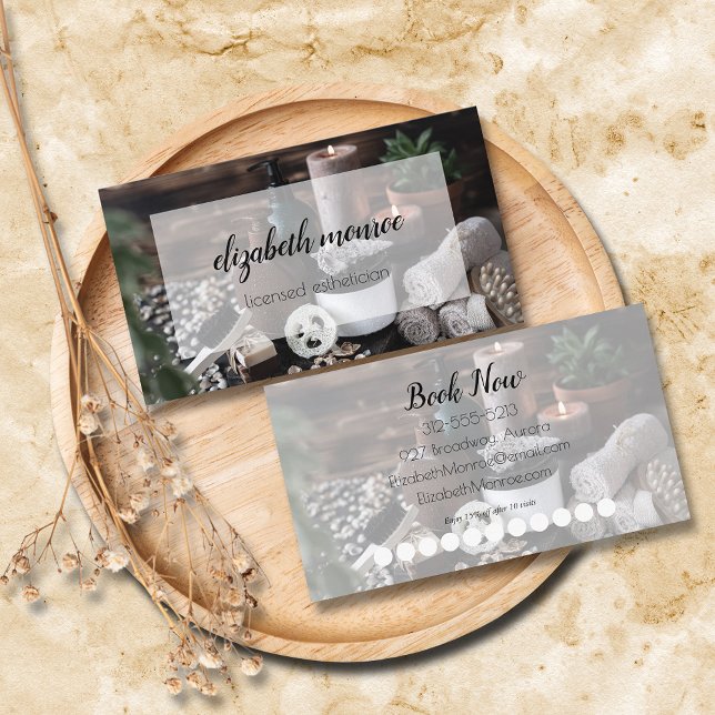 Tarjeta De Visita Lealtad de caligrafía de escritura manuscrita de S (Subido por el creador)