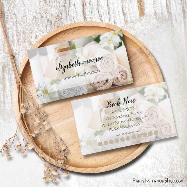 Tarjeta De Visita Lealtad de caligrafía de escritura manuscrita de S (Subido por el creador)