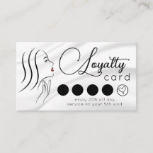 Lealtad de Salón Profesional Elegante Minimalista