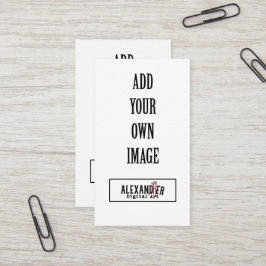 Tarjeta De Visita Lealtad vertical y