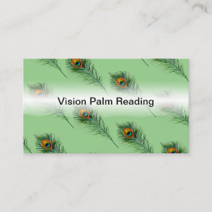Tarjeta De Visita Lector De Palm Y Psiquiátrico