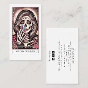 Tarjeta De Visita Lector Psychic Tarot