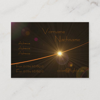 Tarjeta De Visita LED Effects